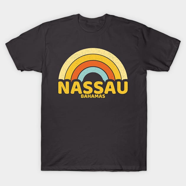 Retro Nassau Bahamas T-Shirt by dk08